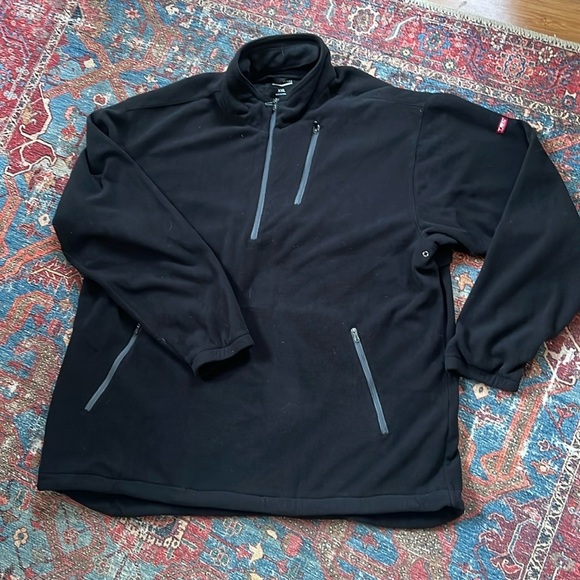 Scottevest Other - ScotteVest Men's xxl Jacket Fleece 1/4 Zip Black TEC Gear Management pullover